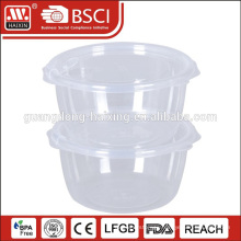 Customized printing transparent BPA free multi size plastic box